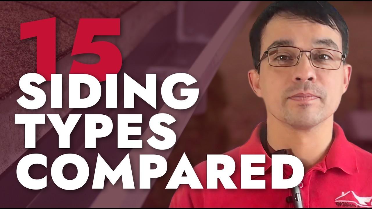 15 Siding Types Compared